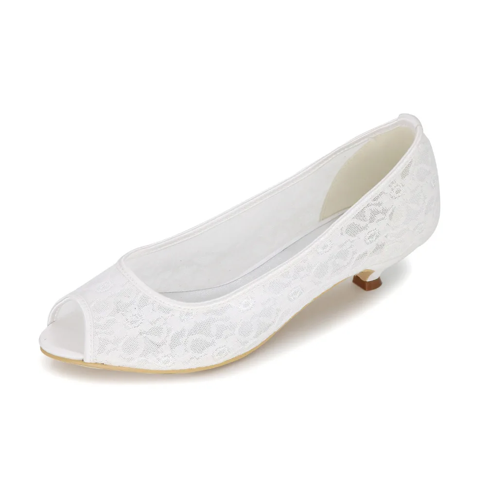 Creativesugar/прозрачные кружевные женские туфли лодочки с открытым носком на низком