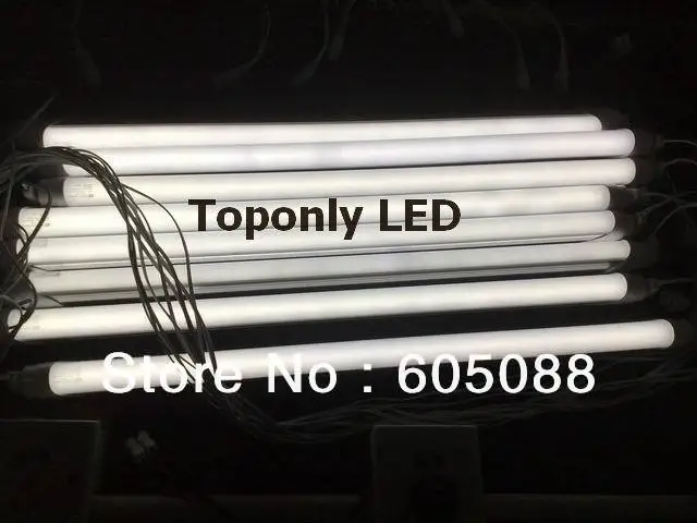8 Вт led t8 трубка длина 600 мм светодиодный Флуоресцентный светильник вход на ac100 240v