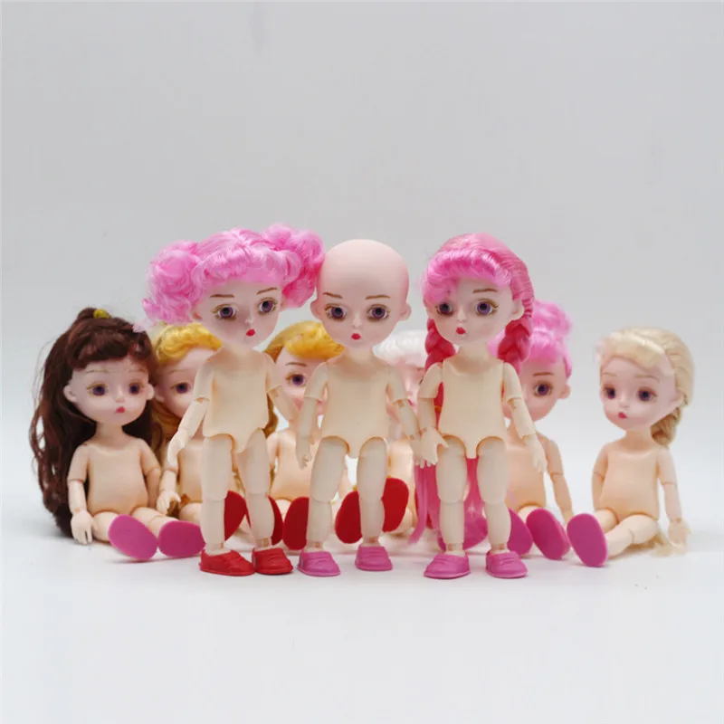 15 см BJD куклы игрушки 13 суставов прекрасные Оригинальные девушки принцесса куклы 1/12 тела суставы активные наряды куклы для детей игрушки на день рождения