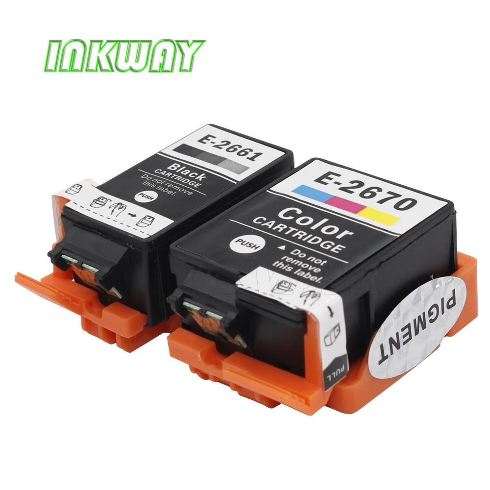 Чернильные картриджи INK WAY T2661 T2670 с чернилами и чипами для Epson|ink cartridge|epson inkjet