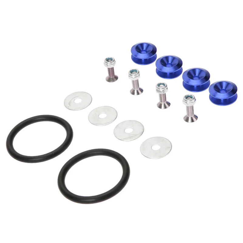 JDM стильные алюминиевые быстросъемные крепежи для автомобильных передних