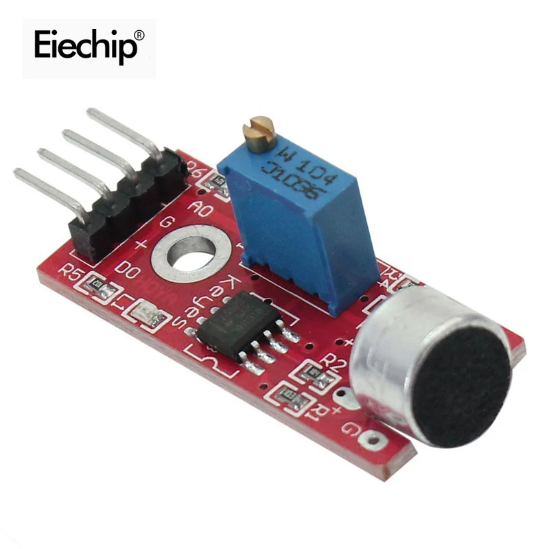Высокочувствительный модуль обнаружения звукового микрофона для AVR PIC KY 037|microphone