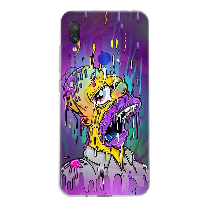 Чехол для телефона Homer J. Simpson комикс чехол Xiaomi Redmi K20 8 7 6A 6 5 Plus 5A 4 4A 4X S2 Note Pro |