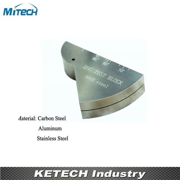 

DSC Calibration Test Block