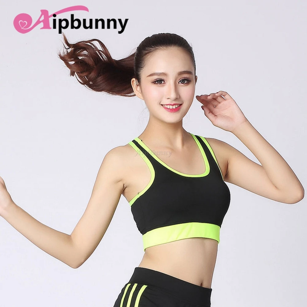 Бюстгальтер Йога Для женщин Топы Нижнее белье стрейч Jogger топы Спортивные