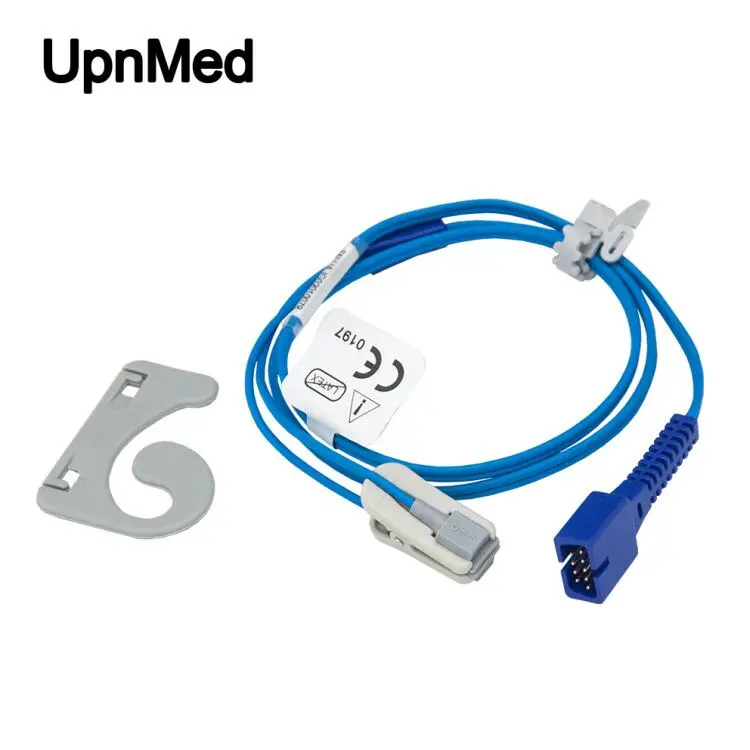 Compatible Nellcor DS100A oximax adult Ear Clip spo2 sensor DB9-9pin 0.9m | Красота и здоровье