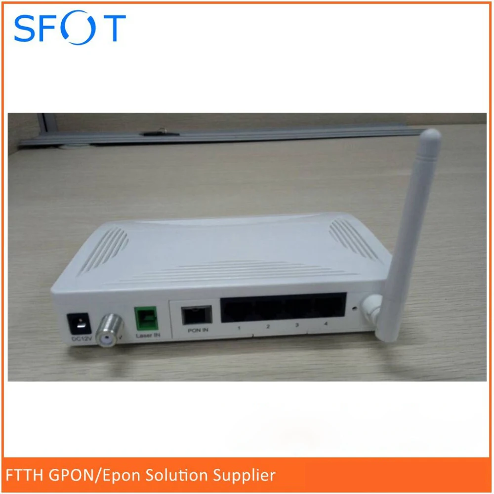 

GPON ONU with 4 internet ports+ wifi+ CATV
