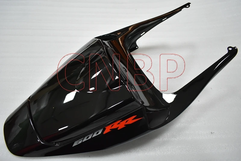 Пластиковые обтекатели для Honda CBR600RR 2005-2006 черные серебряные блестящие Обтекатели