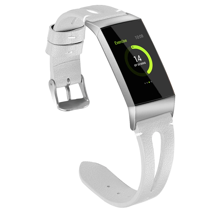 Кожаный ремешок для Fitbit Charge 3 Смарт-часы ремешок Браслет замена PU Smartband для Fitbit Charge 3 Band