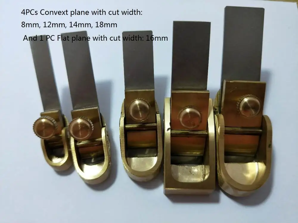 Quanlity мини самолет Conves с 1 шт. плоский luthier toos латунный для скрипки|Детали и