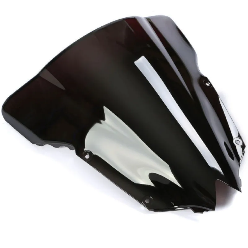 Для Yamaha YZF R6 2008 2009 2010 2011 2012 2013 черное ветровое стекло Double Bubble|windshield windscreen|double bubbledouble