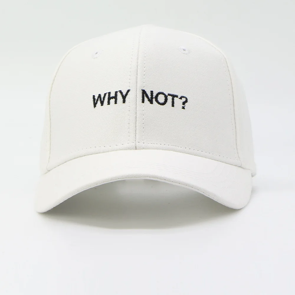 Бейсбольная кепка в стиле хип хоп с надписью WHY NOT Snapback для мужчин и женщин