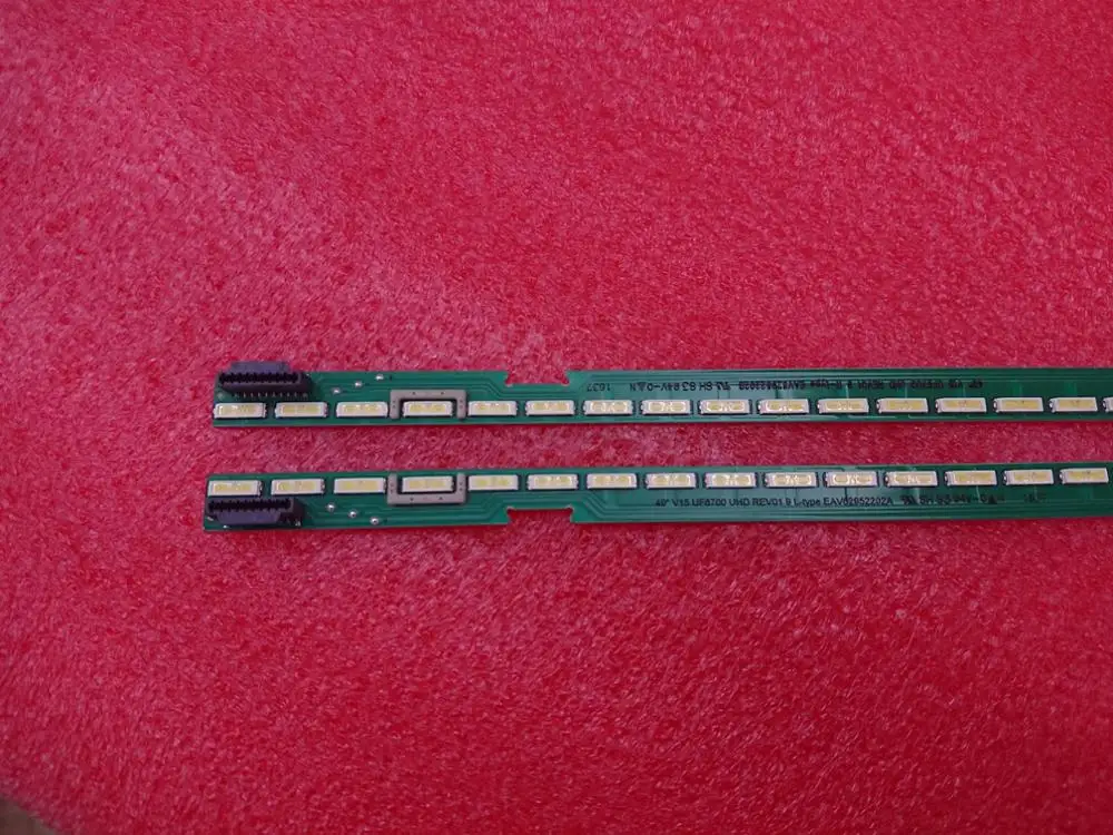 Новый 5 комплектов = 10 шт. 63LED 533 мм Светодиодная подсветка stip для LG 49 V15 UF6700 UHD REV01 R L