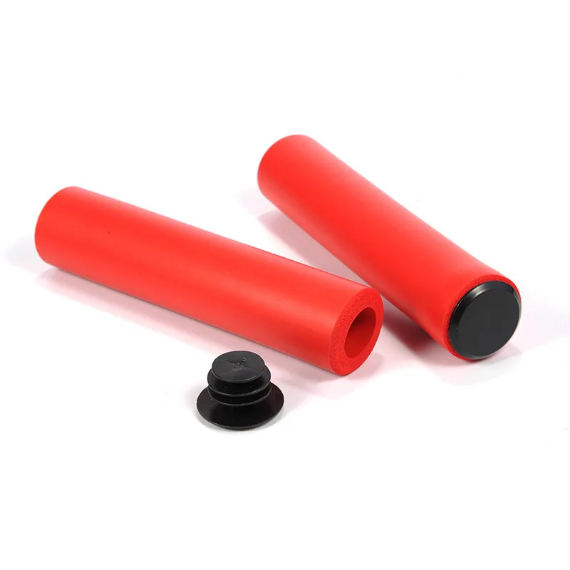 RIDECYLE велосипедные ручки MTB силиконовые губчатые накладки на Анти занос удар