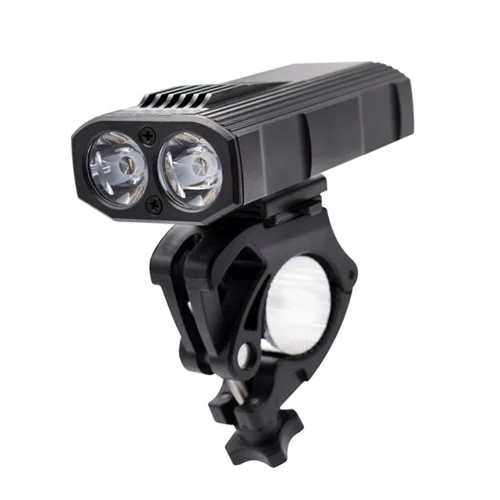 front light NEWBOLER 2 светодиодный T6 велосипедный передний и задний фары Набор фонарик с USB подзарядкой для езды на велосипеде яркий фонарь для велосипеда аксессуары - Цвет: front light