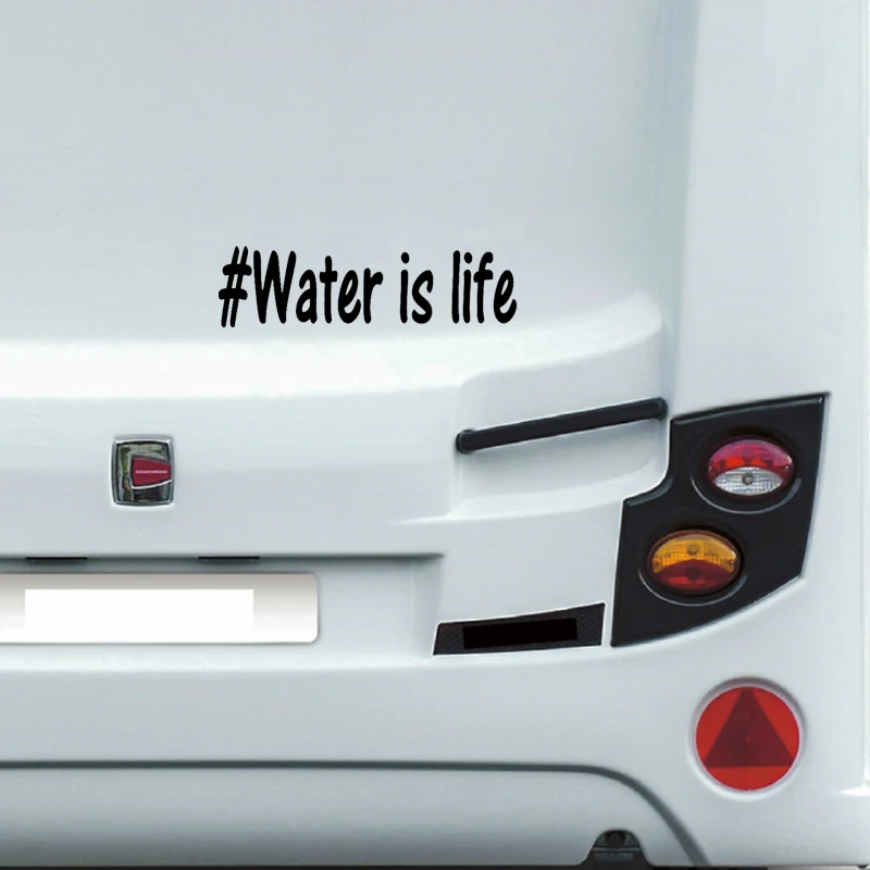 QYPF 15 7 см * 4 3 # виниловая мотоциклетная наклейка Water Is Life для автомобиля Стайлинг
