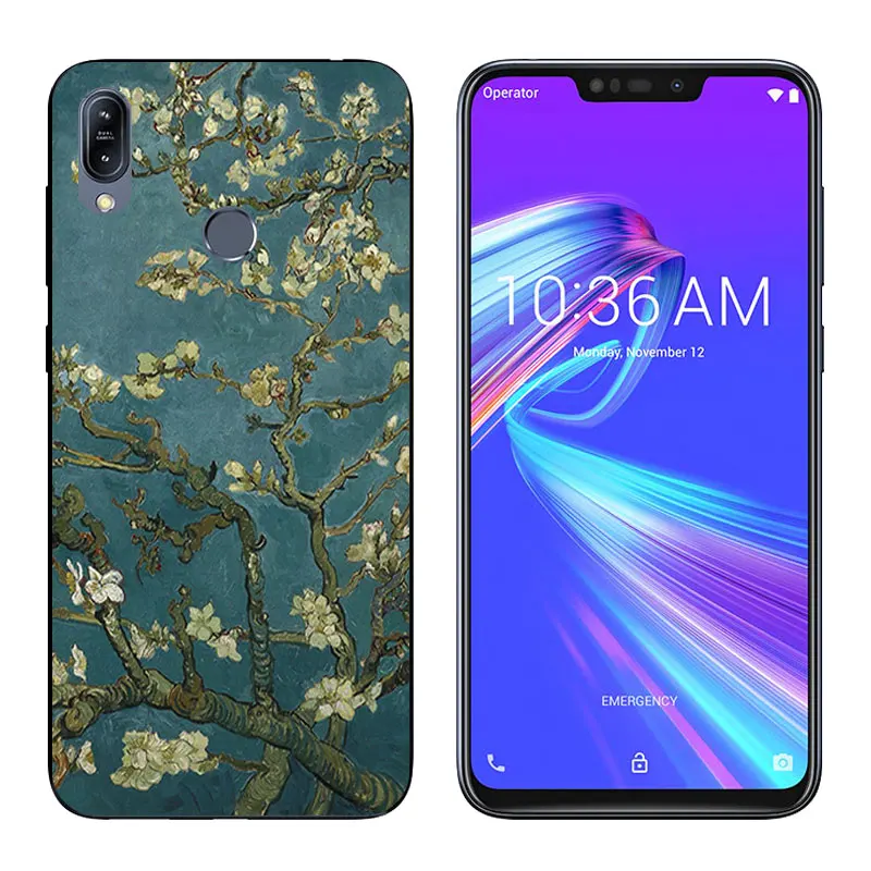Mobile Phone Protector For Asus Zenfone Max M2 ZB633KL Dage Printed TPU Soft Cases Back Cover Capa |