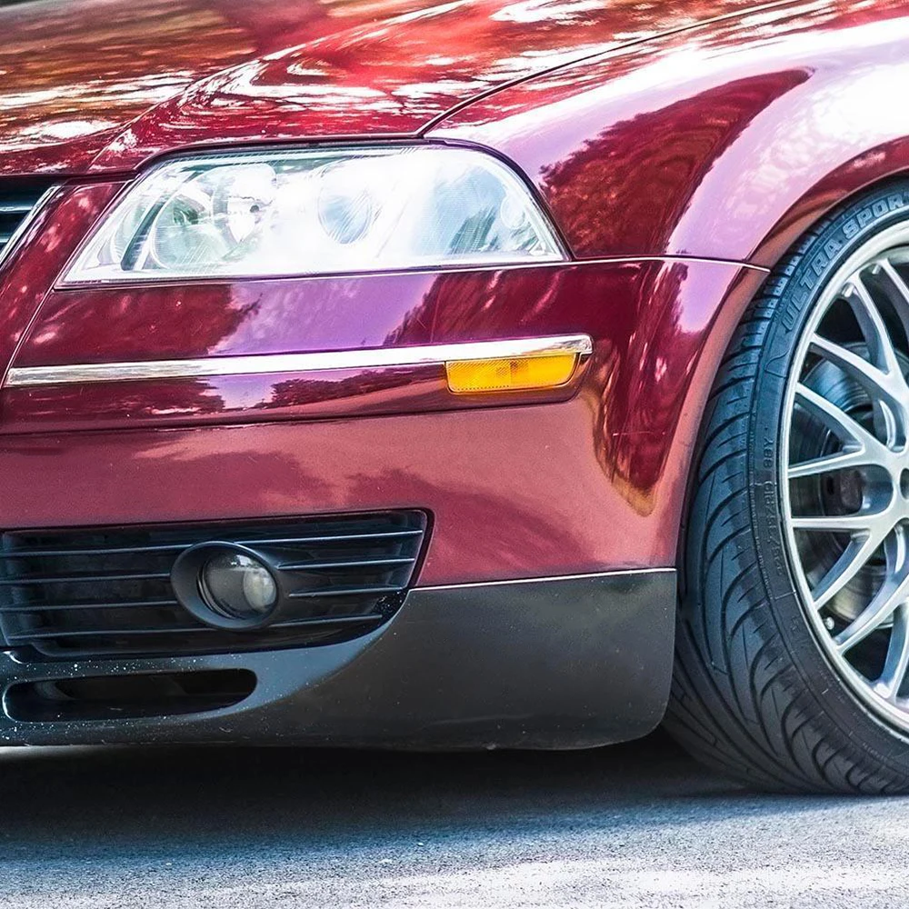 2 шт./пара авто передний/задний бампер боковые габаритные огни для Passat B5.5 2001-2005 прозрачный/Янтарные линзы опционально