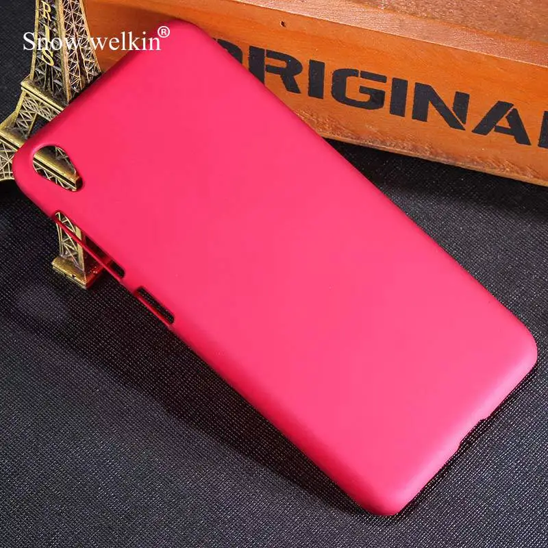 Прорезиненный матовый пластиковый жесткий чехол Snow Welkin для Asus Zenfone 3 Go Live ZB501KL