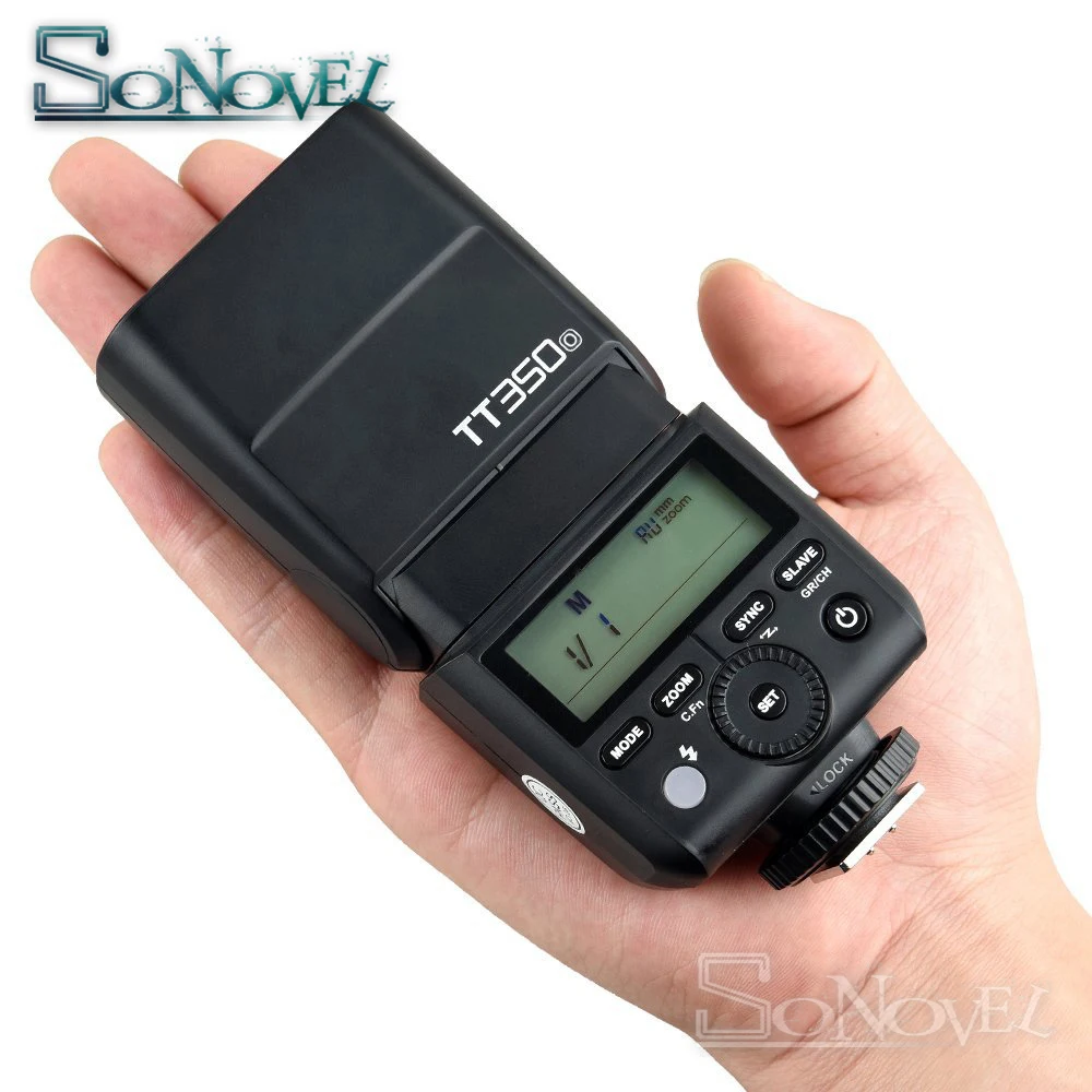 Скоростная вспышка для камеры Godox TT350O с системой TTL II 2 4G X высокоскоростной