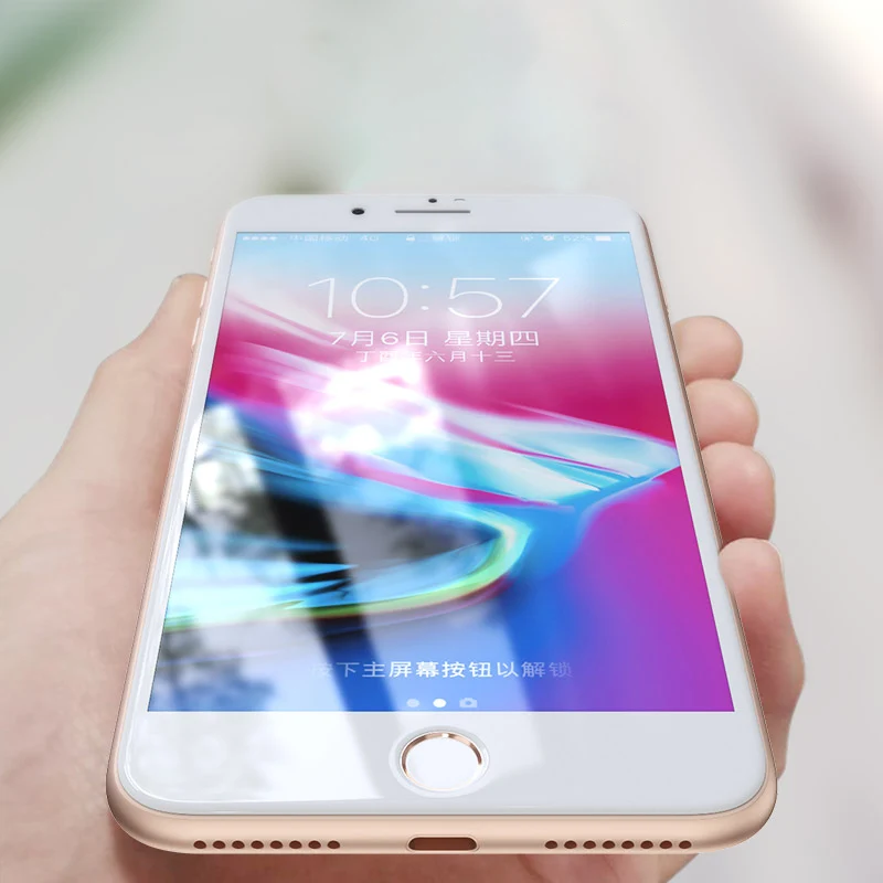 Защитное стекло для экрана iPhone 6 6s 7 8 Plus X 9 H Защитная пленка защитная из