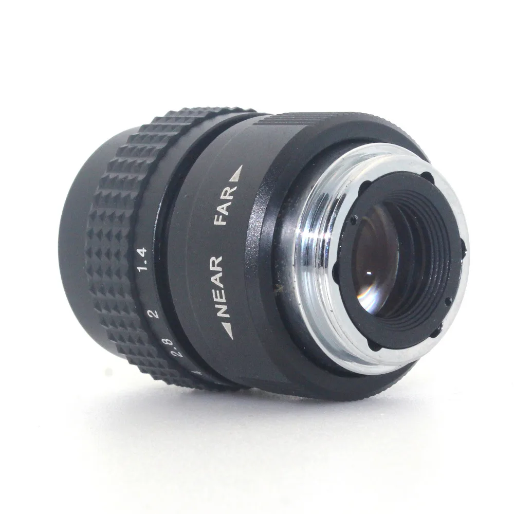 Черный объектив 25 мм f/1 4 C Mount CCTV f1.4 для NiKON 1 J1 J2 J3 V1 аксессуары камеры|lens cctv|lens shadelens