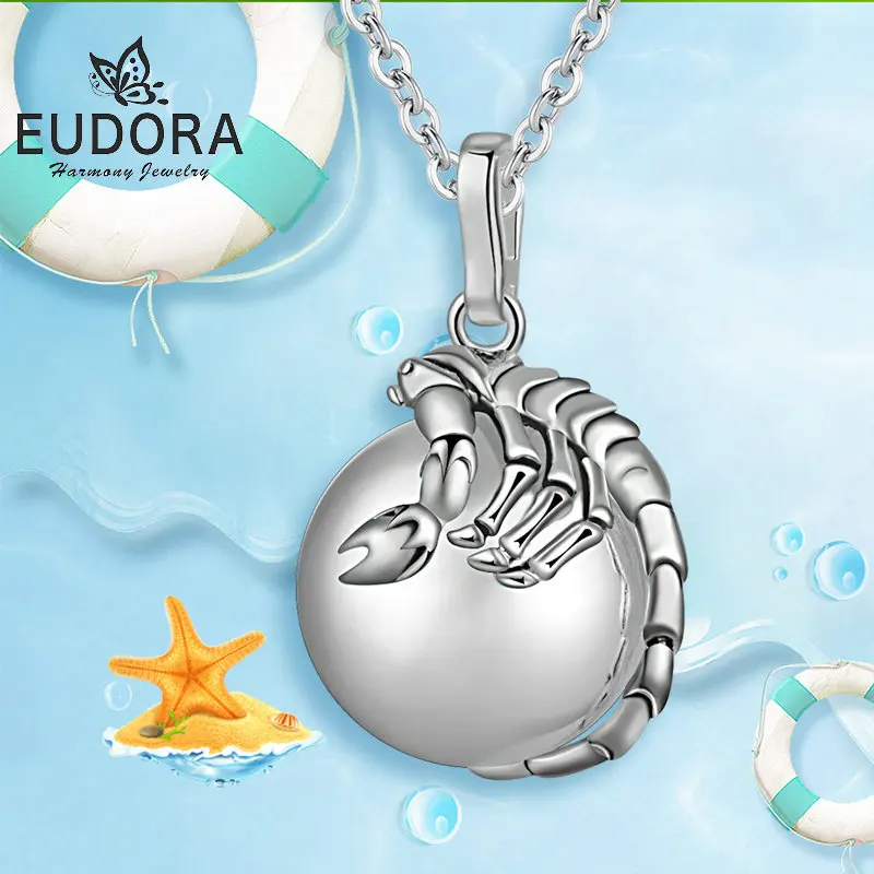 Eudora 2018 Новый мексиканский кулон бола ожерелье в стиле скорпионов звук животных 20