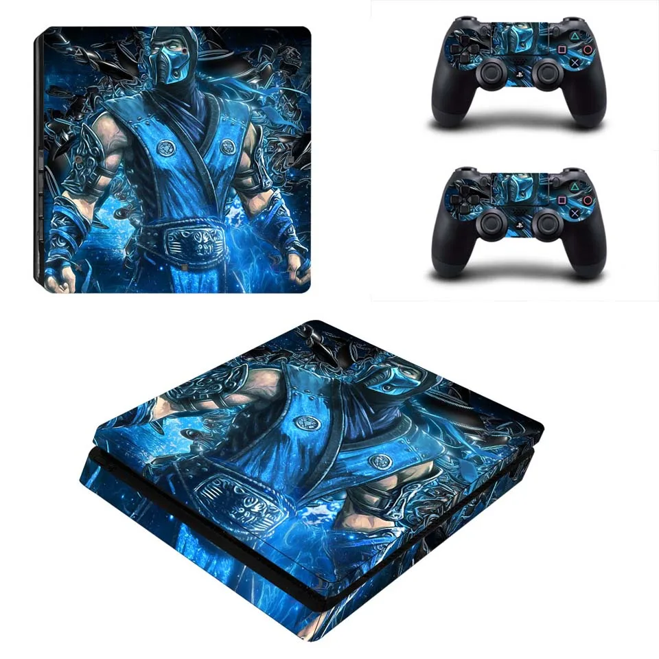 Mmoral Kombat кожа PS4 тонкая Виниловая наклейка для Playstation 4 консоль и для Dualshock 4 контроллер наклейка s