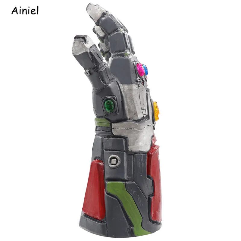 4 завершающей Железный человек Тони Старк перчатки Косплэй танос Бесконечность