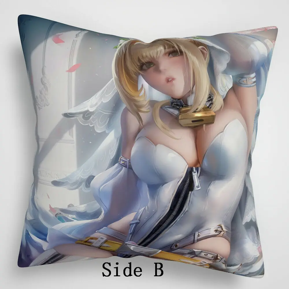 Suef Аниме Манга Fate Stay Night Saber Лилия аниме Двусторонняя Подушка Чехол для подушки 1025