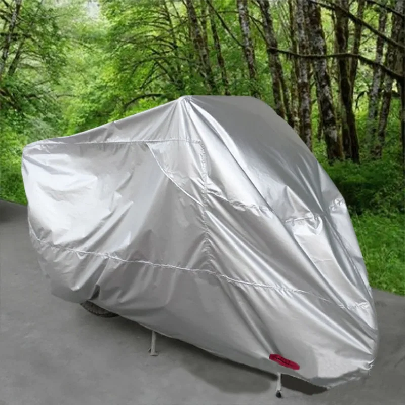 Moto Waterproof Outdoor UV Motorcycle Bicycle Dust Shield Raincoat L / XL 2XL 5.22 Dustproof 190TTaffeta materi | Автомобили и