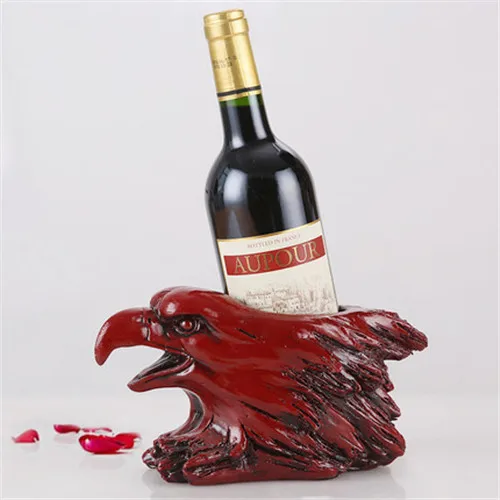 NEWYEARNEW креативная полка для вина из смолы ретро домашний декор Подставка бутылки