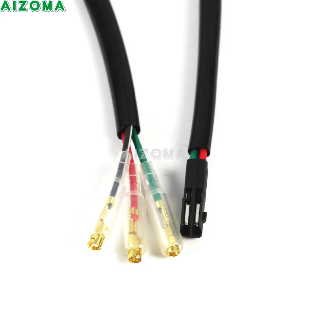 For Honda CBR600RR CBR1000RR 3-Pin Turn Signal Wiring Harness Adapter Indicator Blinker Wire Connectors Plug 2003-2014 CBR 1000 |