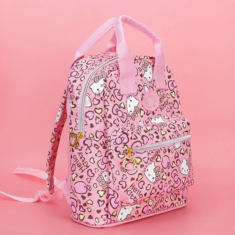 Милый hello kitty рюкзак сумка школьная сумка кошелек yey-3303