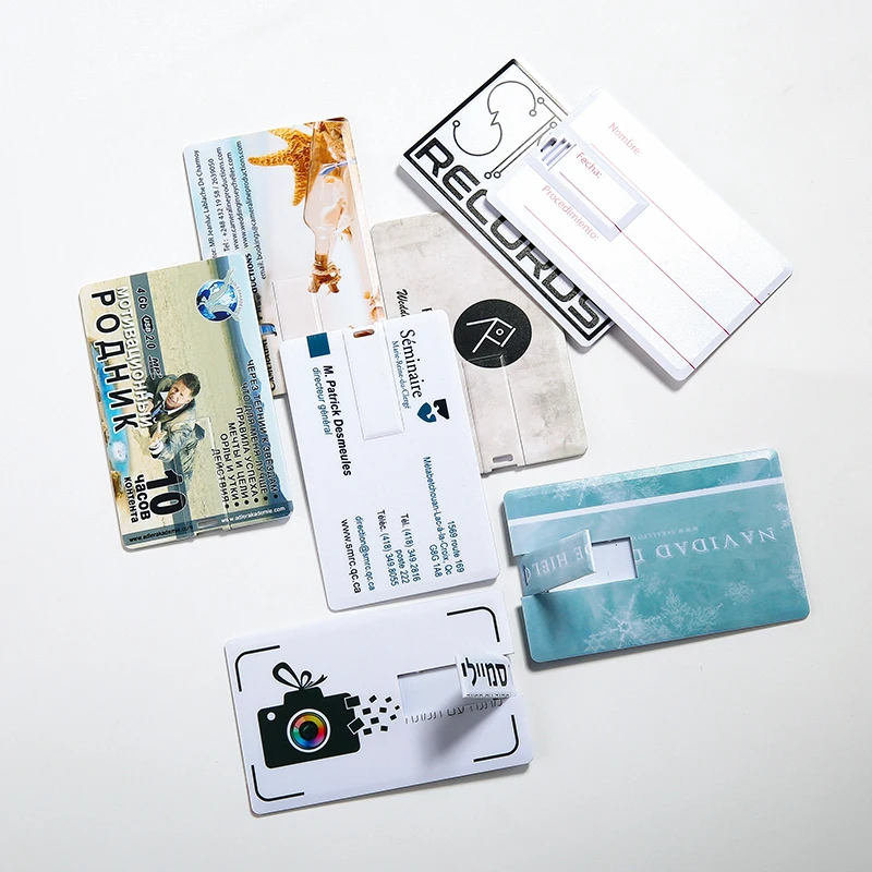 

Custom Card usb with custom Photo 32gb 8GB 16gb 4gb usb Flash Drive Bulk Memory Stick wedding Gift customized logo credit card