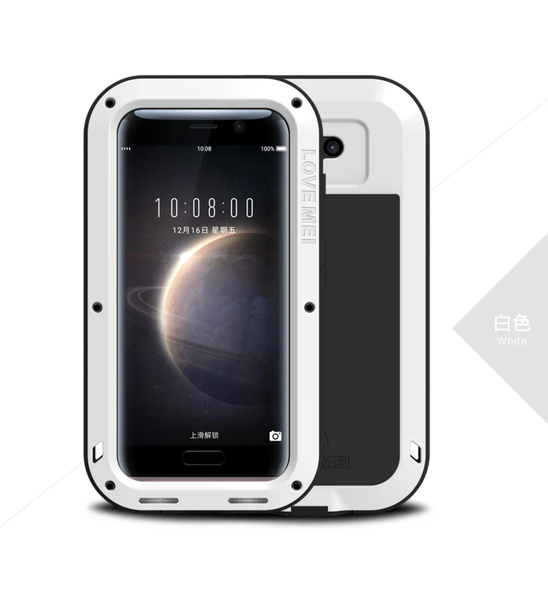 LOVE MEI мощный чехол для huawei Honor Magic ударопрочный грязеотталкивающий водонепроницаемый металлический защитный чехол для телефона huawei Magic алюминиевый