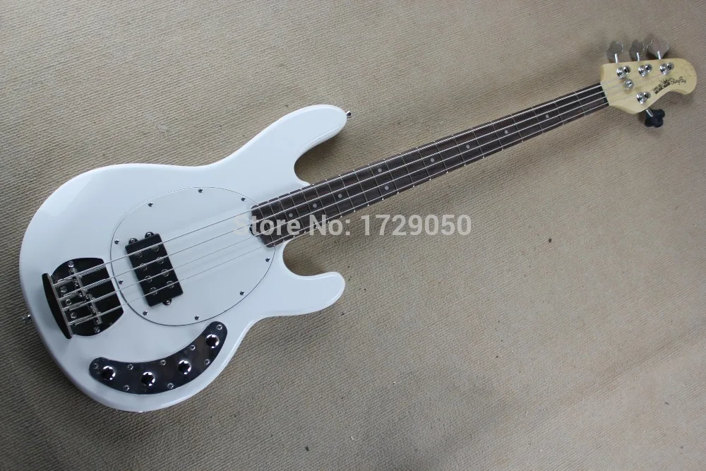 Лидер продаж активный пикап белый музыкальный человек 4 струны электрическая бас