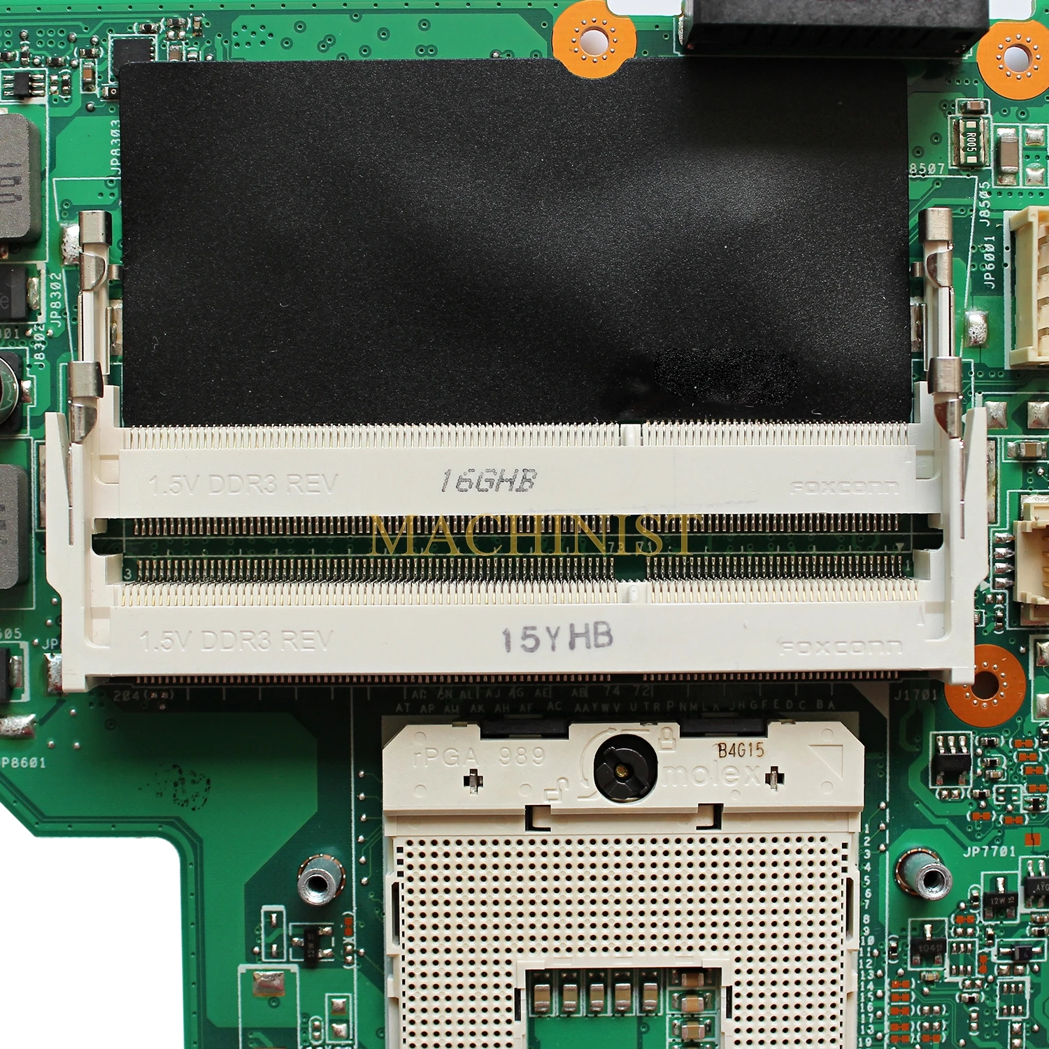 N82JV материнская плата для ASUS N82J N82JA ноутбука REV2.0 HM55 PGA989 DDR3 GT335M|Материнские платы