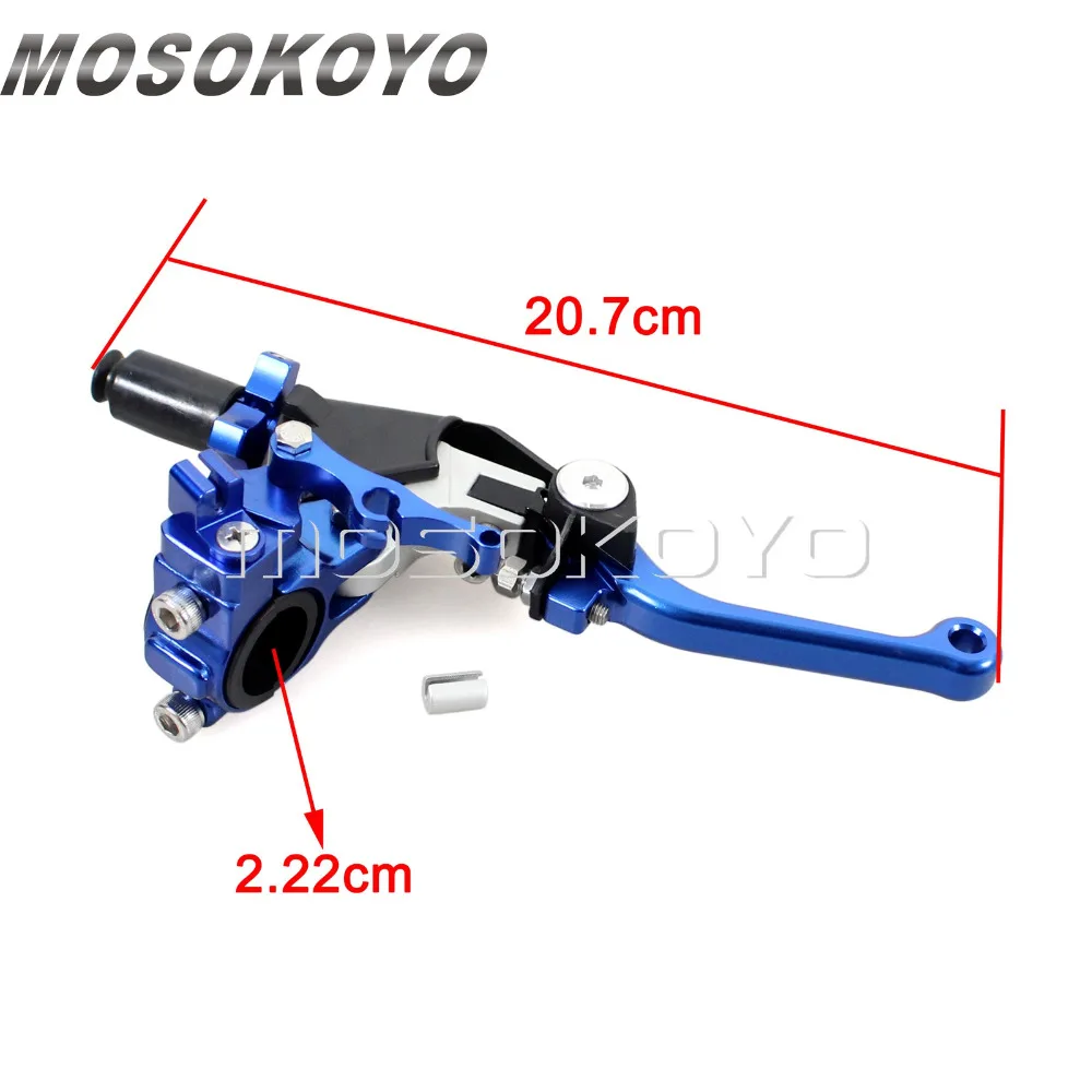Алюминиевый Рычаг сцепления для мотоцикла CNC 7/8 дюйма рычаг Yamaha YZ YZF WR TTR WR450F YZ250