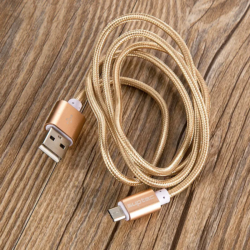 Кабель Micro USB SUPTEC 2 м 3 м, 5 шт. в упаковке, кабель для быстрой зарядки и передачи данных для Android samsung S6 S7 Edge Xiaomi huawei, шнур Microusb