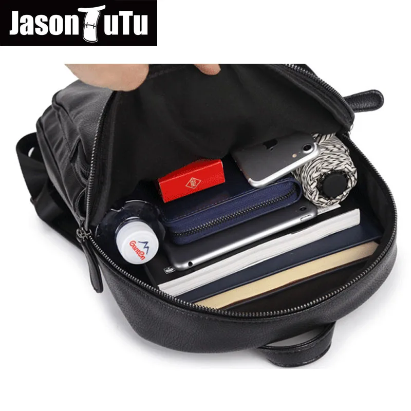 2017 хорошее качество Черный Искусственная кожа рюкзак для путешествий женский