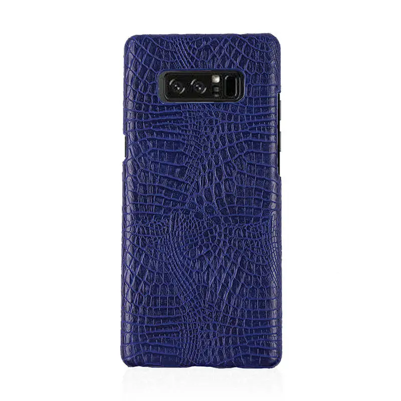 Для Samsung Galaxy Note8 чехол жесткий для телефона из искусственной кожи Note 8 N950F N950N N9500 N950U
