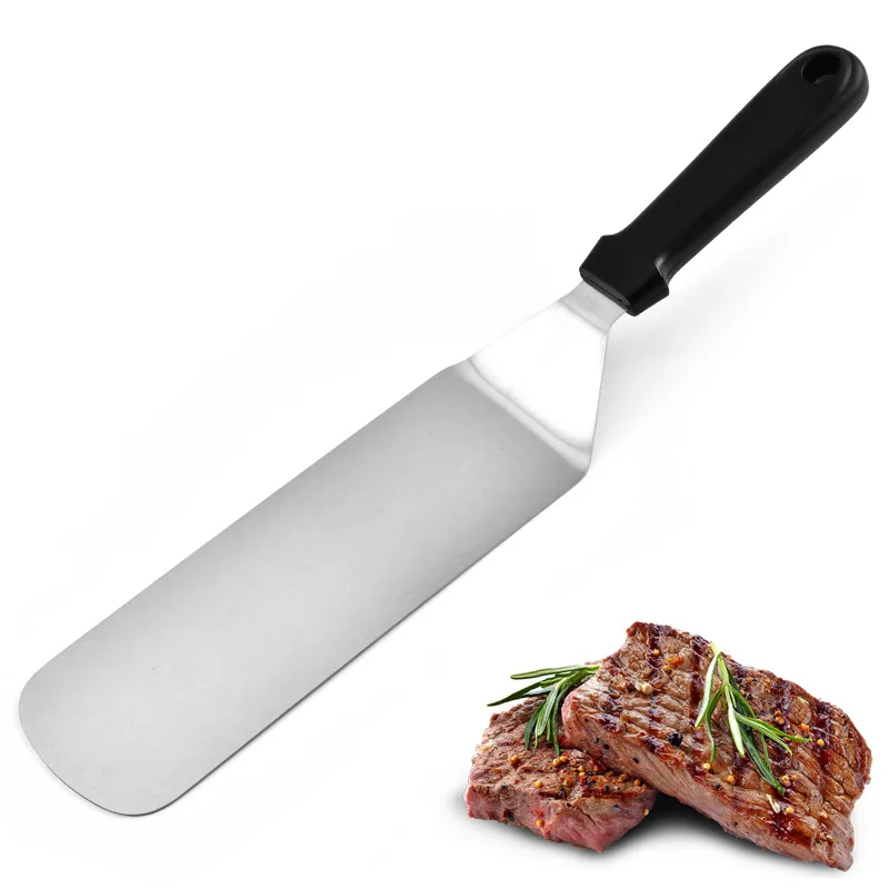 Железная тарелка из нержавеющей стали шпатель для стейка кухонные инструменты
