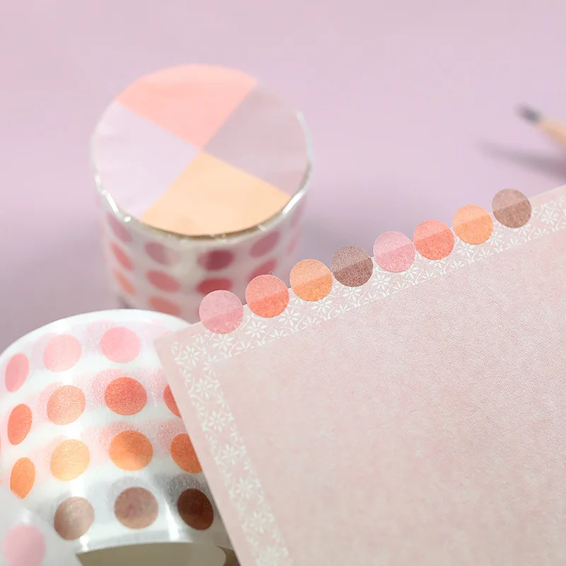 Треугольная клейкая лента Love Dot для рукоделия стикер скрапбукинга