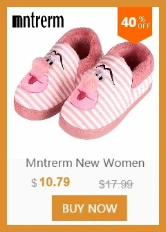 Mntrerm/теплые домашние тапочки; женские зимние тапочки для спальни; нескользящие домашние тапочки; большие размеры; домашняя обувь для пар; Новинка