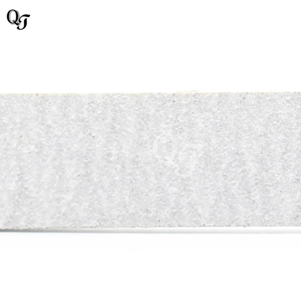 Новинка 1 шт. хорошее качество пилка для ногтей стразы двухсторонний серый