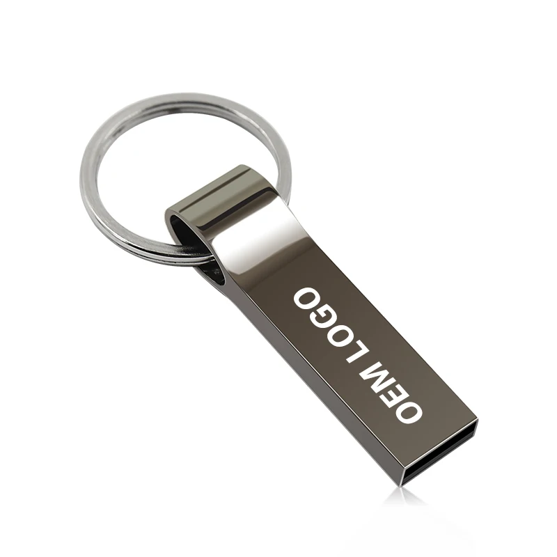 Металлический USB флеш-накопитель с логотипом на заказ 4 ГБ 8 16 32 64 USB-накопитель