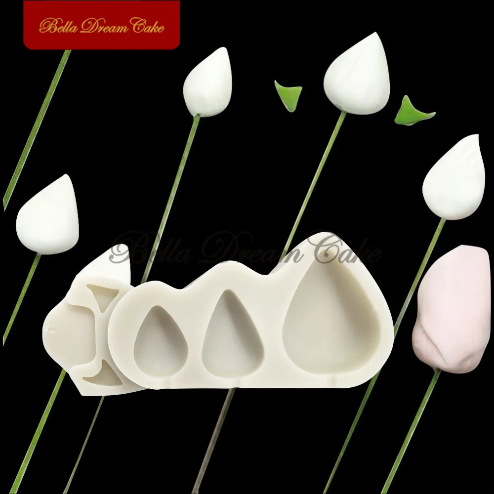Силиконовые формы для торта в форме розы шишки и шипы силиконовые DIY Fondant Sugarcraft