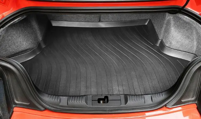 Новейший сверхпрочный 3 D карго-подстилка для багажника резиновый коврик из ПУ Ford