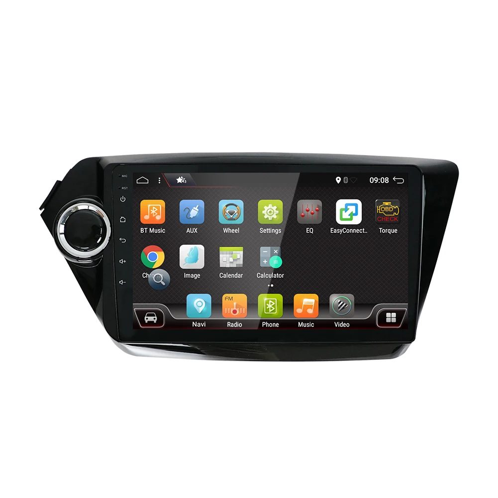 Автомобильный dvd плеер Bosion android 9 0 gps навигация для Kia k2 RIO 2010 2011 2012 2013 2014 2015 Стерео px6